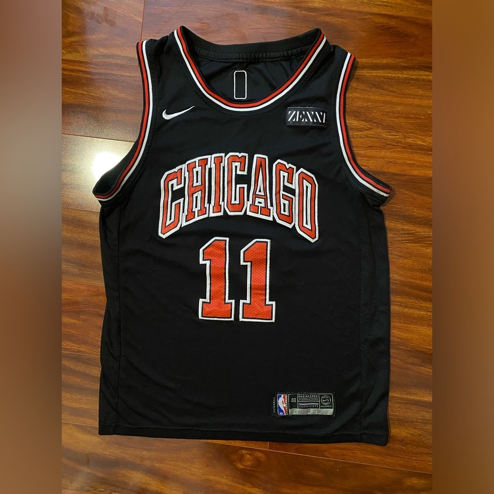 Nike Chicago Bulls NBA Basketball DeRozan No. 11 Jersey size 48 Unisex. - Picture 2 of 13